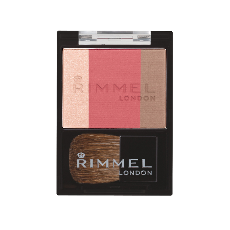 ※新品 RIMMEL 3in1 モデリングフェイスブラッシュ 005 3個